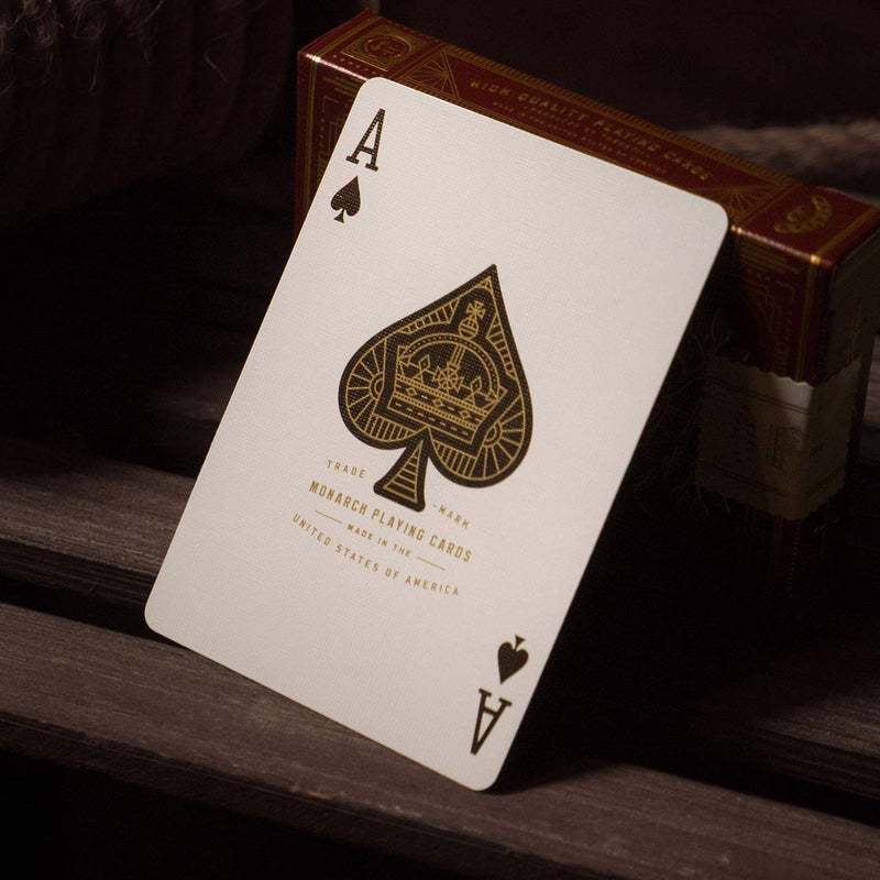 Theory11 Monarch Playing Cards (Red) by theory11 - Image 4